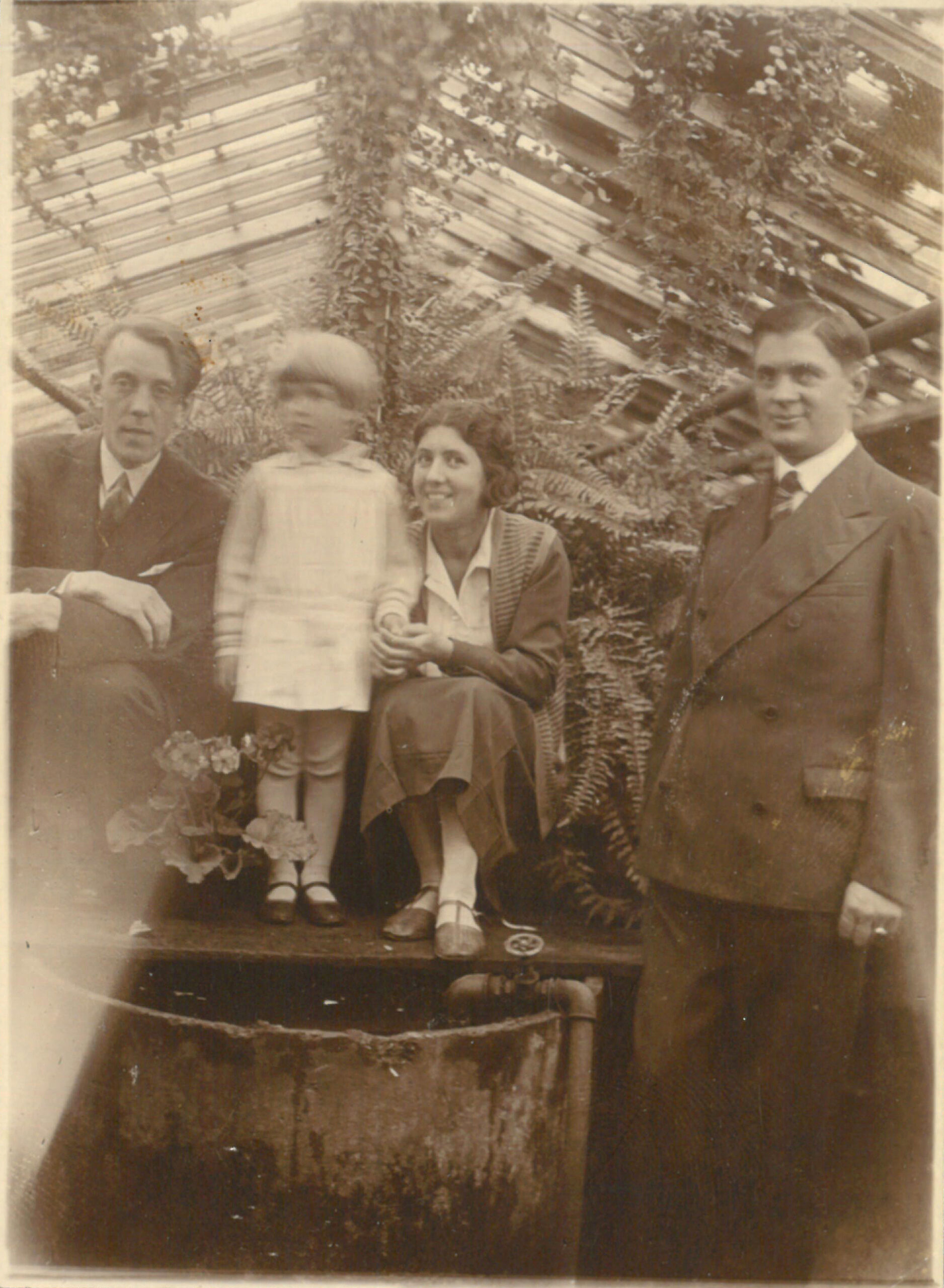 Sulejówek, Witold Grembowski, Apolonia Grembowska, Irena Grembowska, Stanisław Gawell, rok 1929 lub 1930